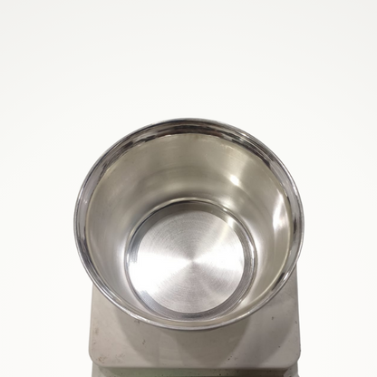 Pure Silver Sankha Chakra Design Bowl 109 grams - PUSHMYCART