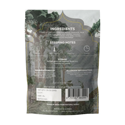 Nutty Yogi Green Herbal Relax Tea 50g