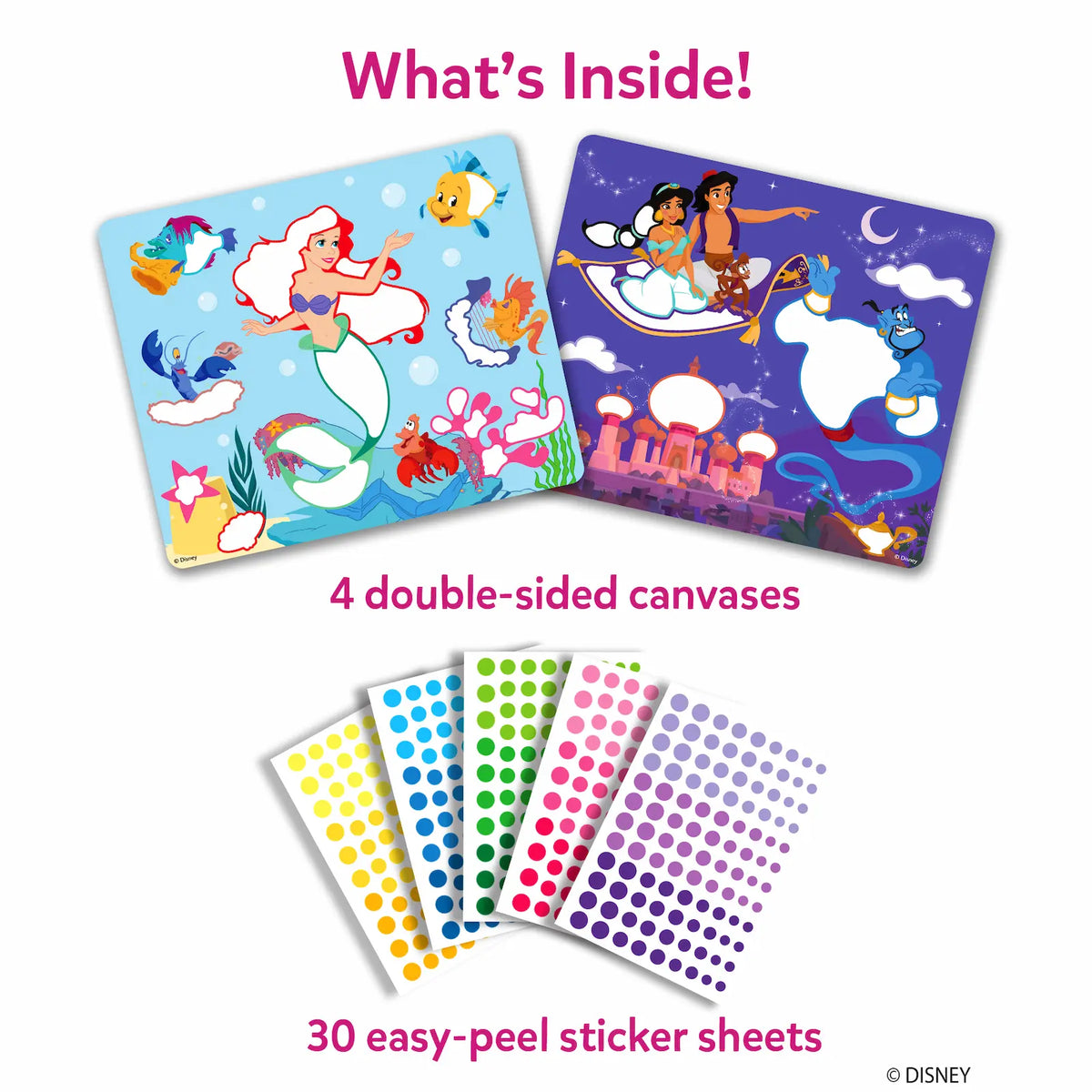 Skillmatics Dot it Disney Princess No mess sticker art Ages 3 to 7