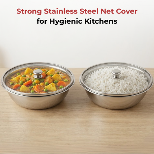 Vinod Stainless Steel Net Cover 2 pieces – 8 No. - view 2