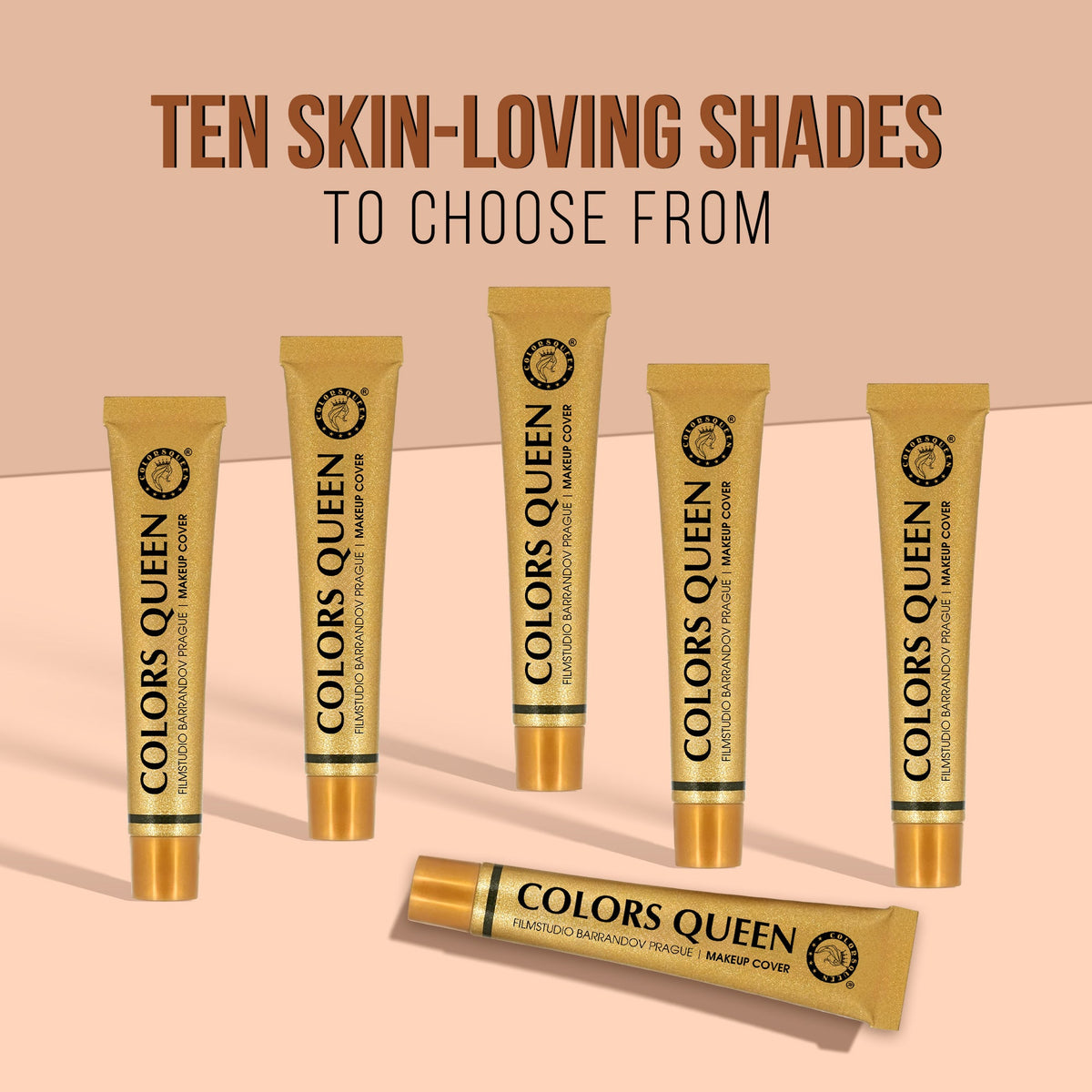 Colors Queen Derma Makeup Cover Foundation | 20 Gram