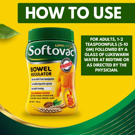 How to use Softovac Bowel Regulator Powder