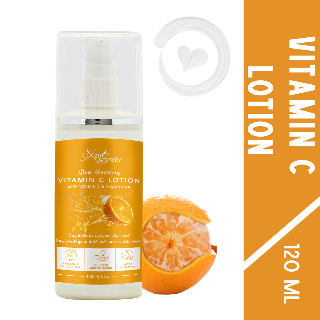 Skin Secrets Vitamin C Lotion for a Glow Boosting Hydration