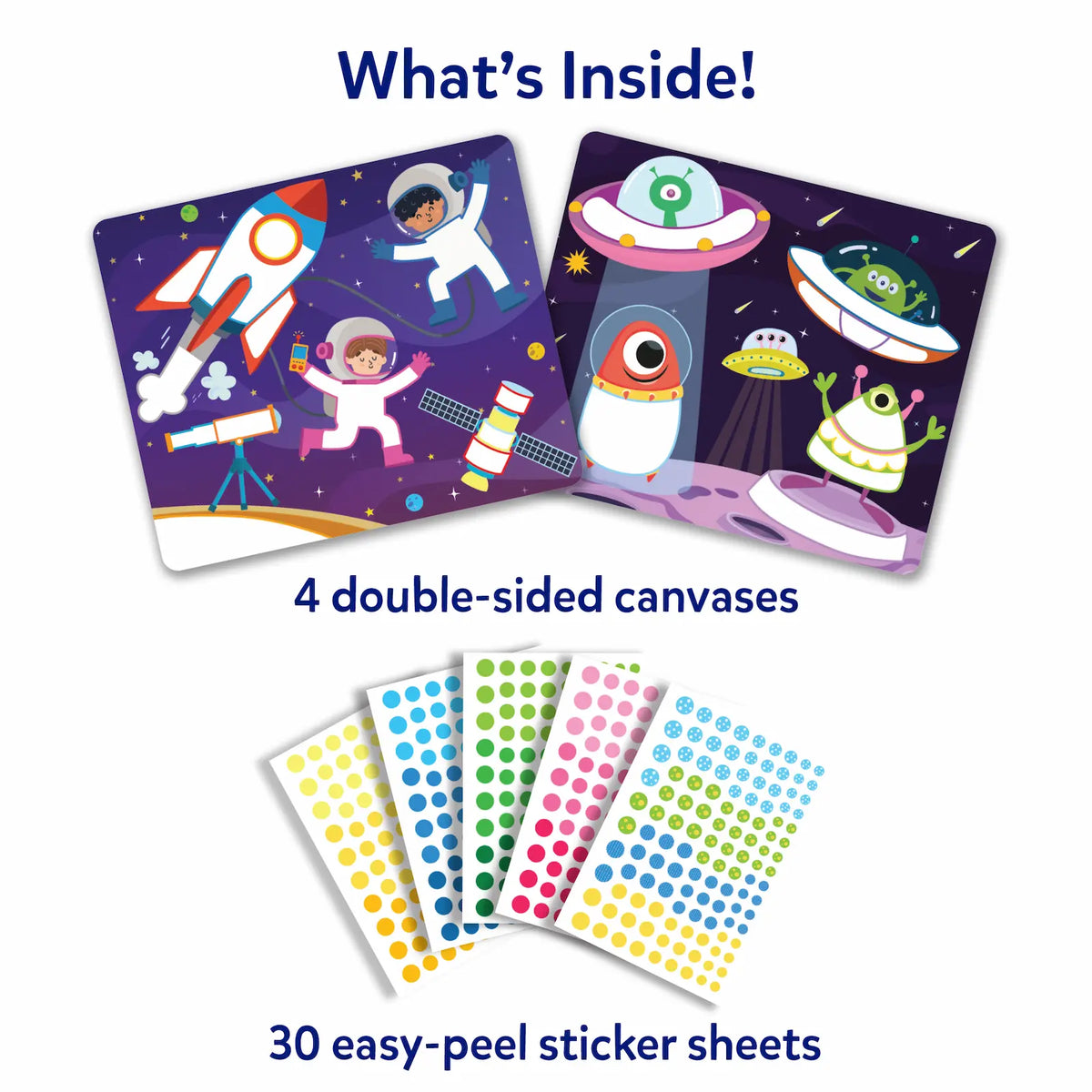 Skillmatics Dot it Outer Space No mess sticker art Ages 3 to 7