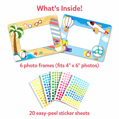 Skillmatics Dot it Photo Frames No Mess Sticker Art Ages 3 to 7
