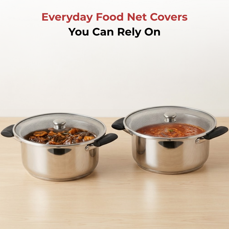 Vinod Stainless Steel Net Cover 2 pieces – 9 No. - view 2