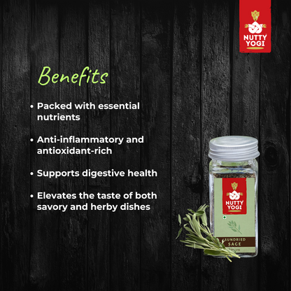 Nutty Yogi SunDried Sage 35 gm