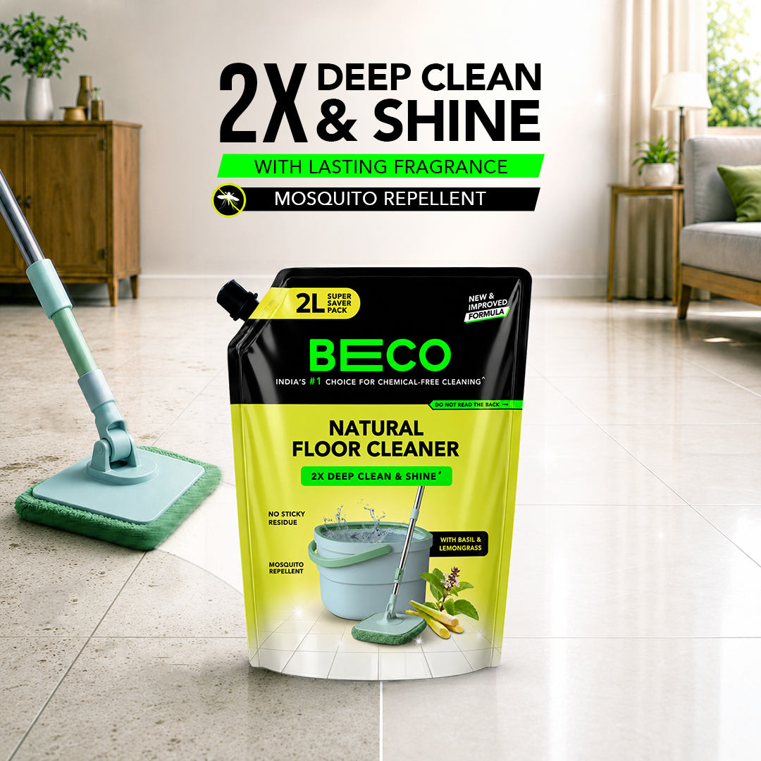 BECO Natural Floor Cleaner Liquid Refill 2 litre image 3