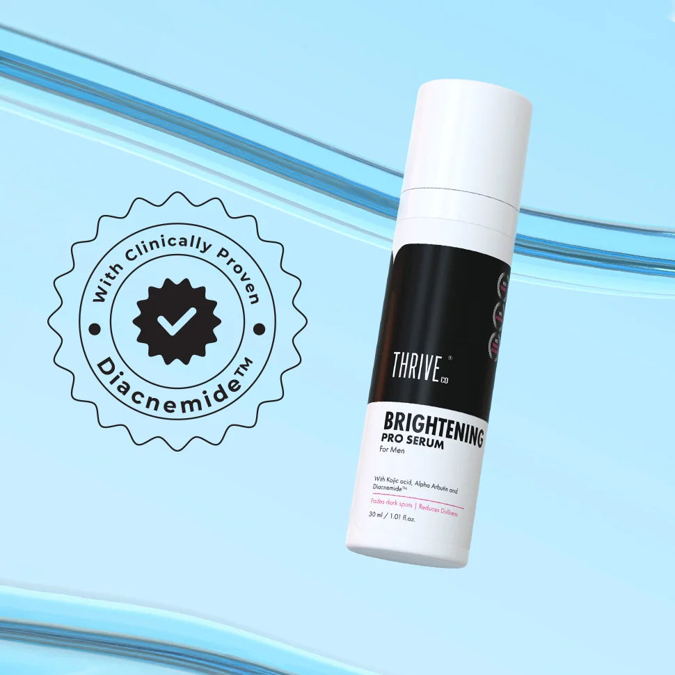 ThriveCo Brightening PRO Serum for Men, a powerful solution for brighter, even-toned skin. - Image 3