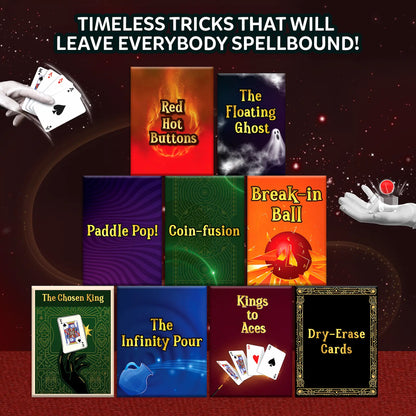 Skillmatics The Classic Magic Kit Perform 50 Classic Magic Tricks and Illusions Ages 10 and Up