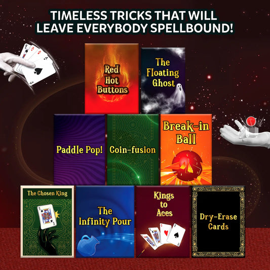 Skillmatics The Classic Magic Kit Perform 50 Classic Magic Tricks and Illusions Ages 10 and Up