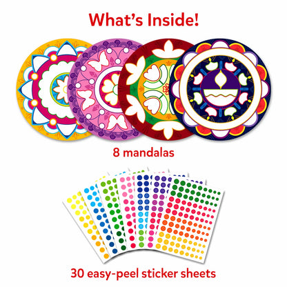 Skillmatics Dot it Mandala Art No Mess Sticker Art Ages 3 to 7