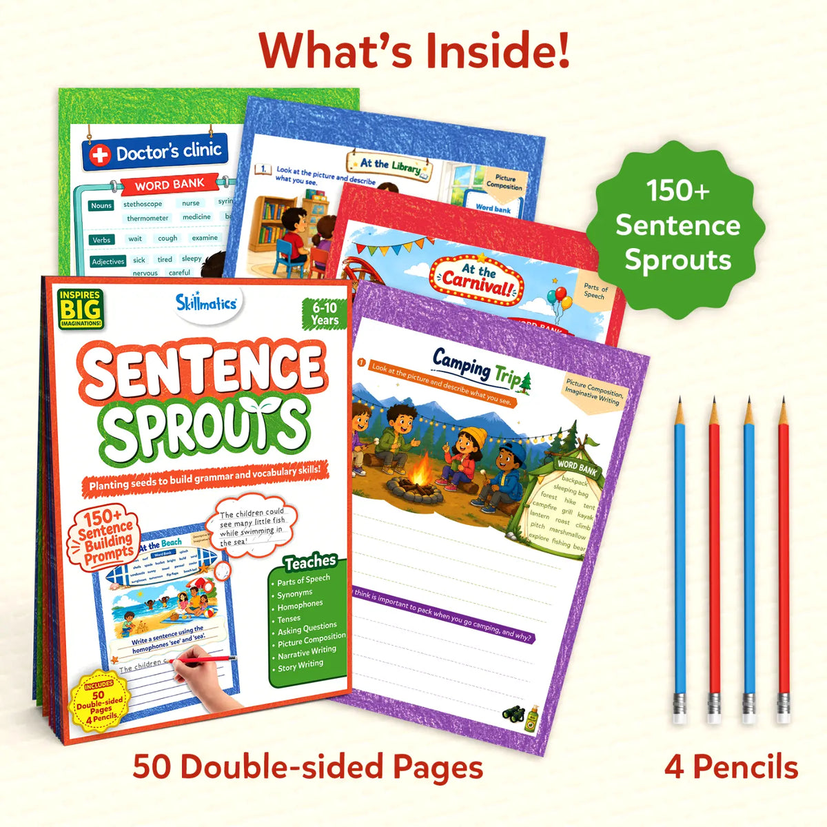 Skillmatics Creative Expression Bundle Ages 4 to 10
