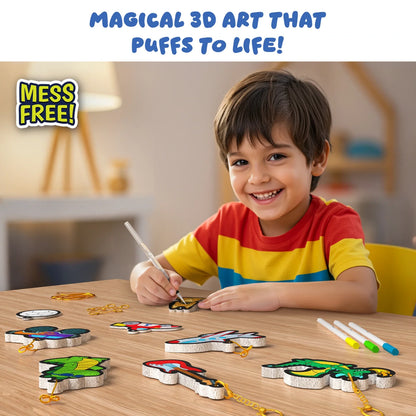 Skillmatics Aqua Puffs Just Cool Things 3D Art Kit