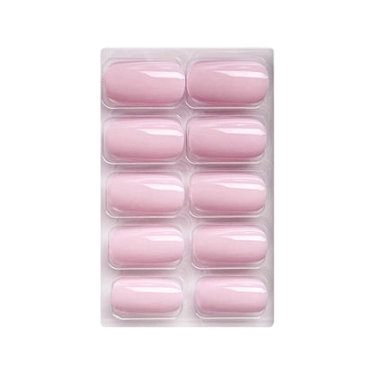 Glossy Solid Color Nails Square(SPN579-SPN604) - Shills Professional