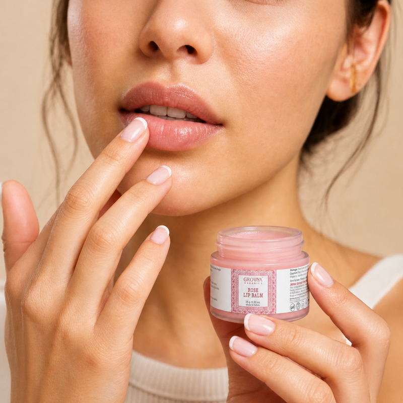 Jeena Sikho Rose Lip Balm