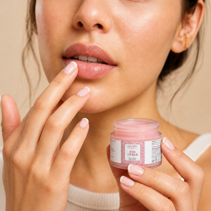 Jeena Sikho Rose Lip Balm