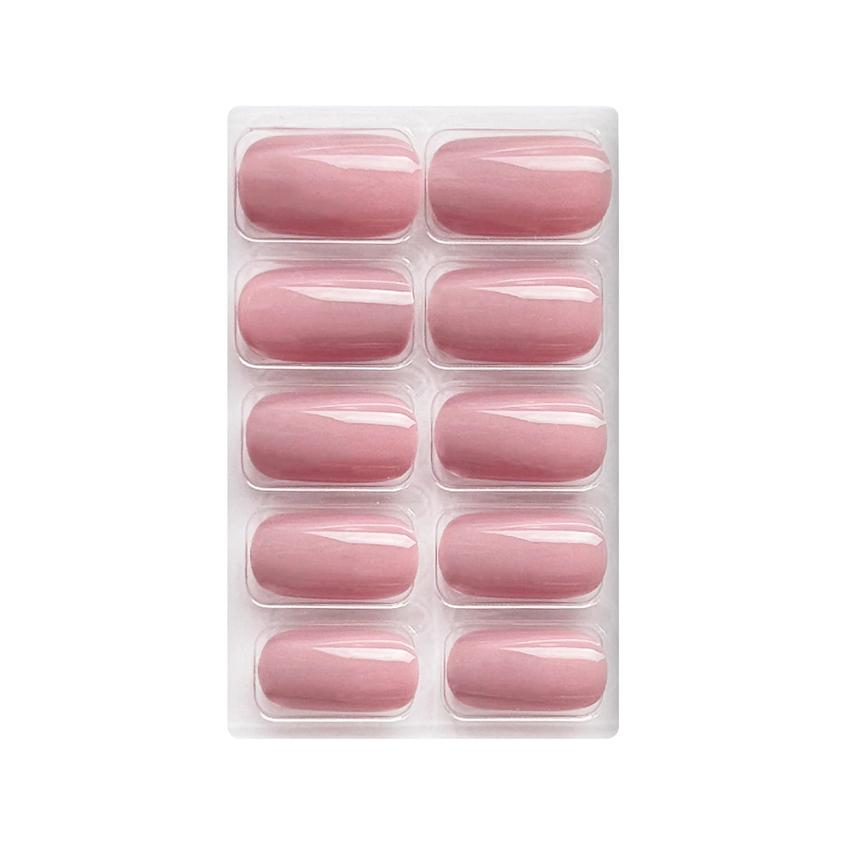 Glossy Solid Color Nails Square(SPN579-SPN604) - Shills Professional