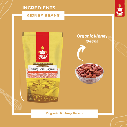 Nutty Yogi Organic Kidney Beans Rajma