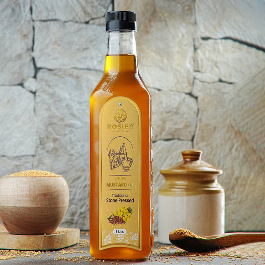 ROSIER Stone Pressed Yellow Mustard Oil