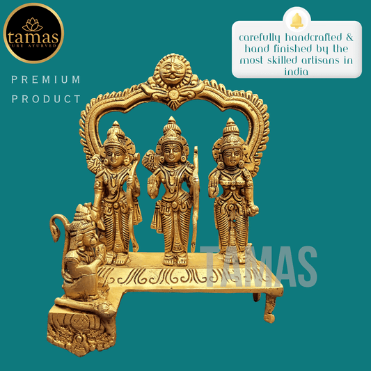 Tamas Brass Ram Darwar Statue - PUSHMYCART