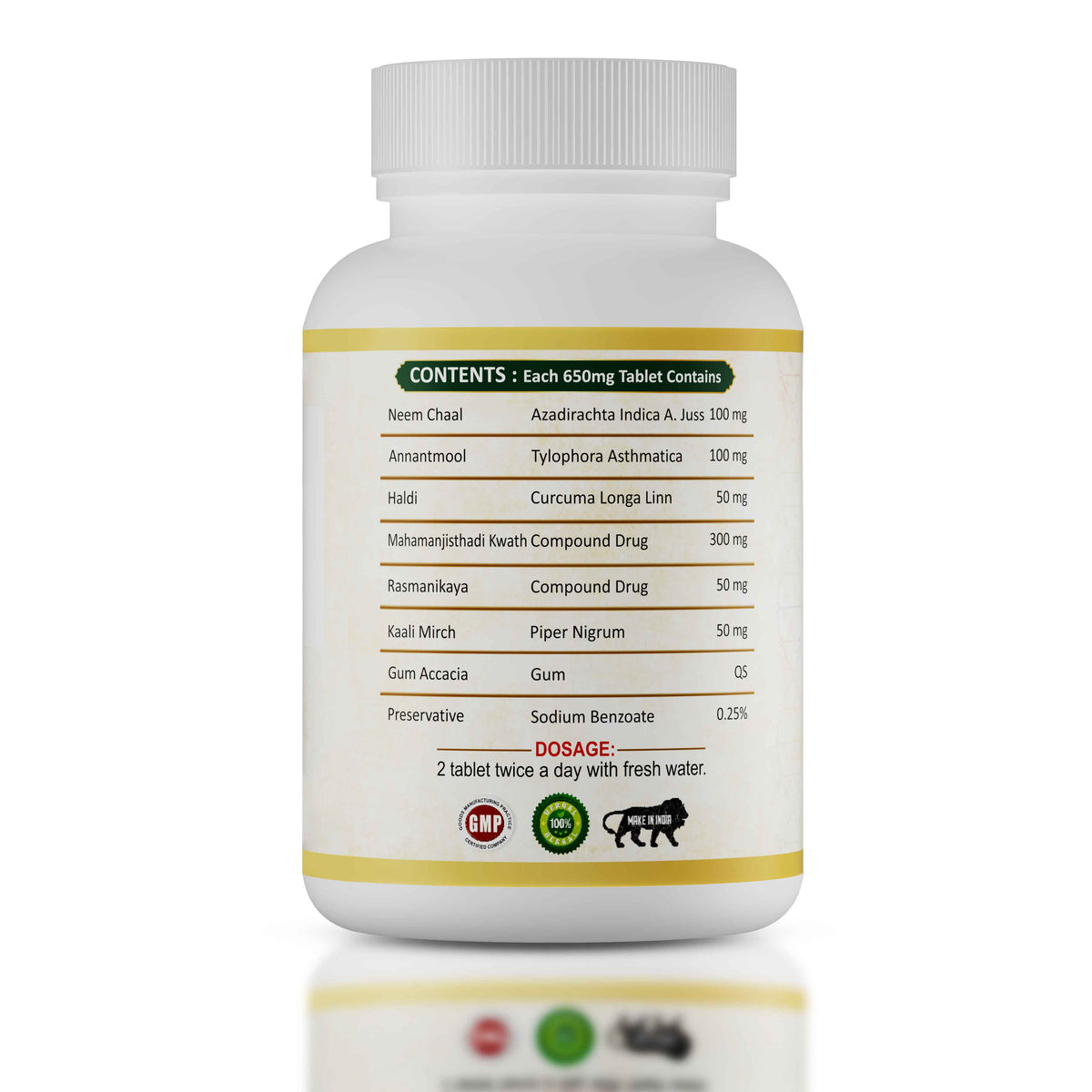 Jeena Sikho Vitiligo Tablets Ayurvedic Skin Pigmentation and Skin Wellness Support