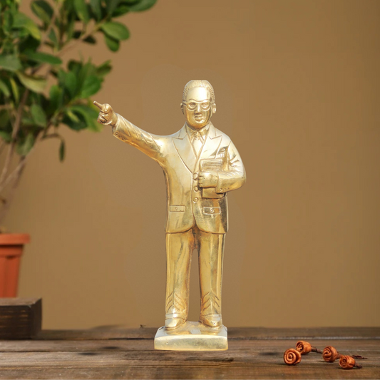 Brass Ambedker Ji 1.34Kg - PUSHMYCART
