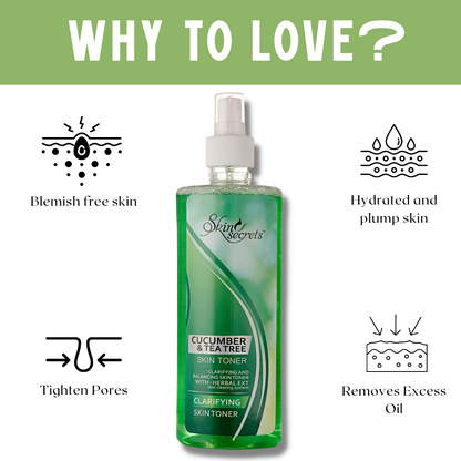 Skin secrets Cucumber & Tea Tree Skin Toner