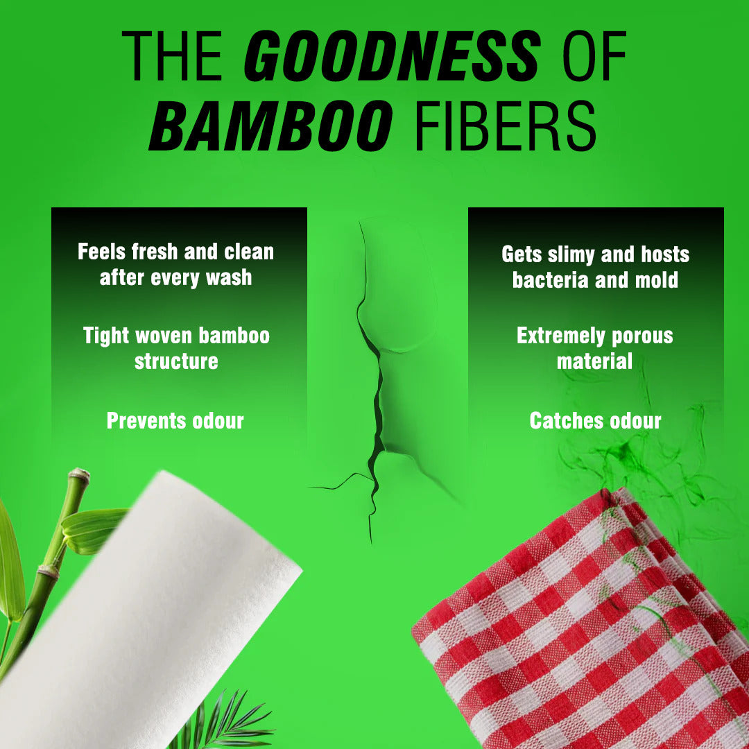 BECO Reusable Bamboo Kitchen Towel 20 Sheets image 2