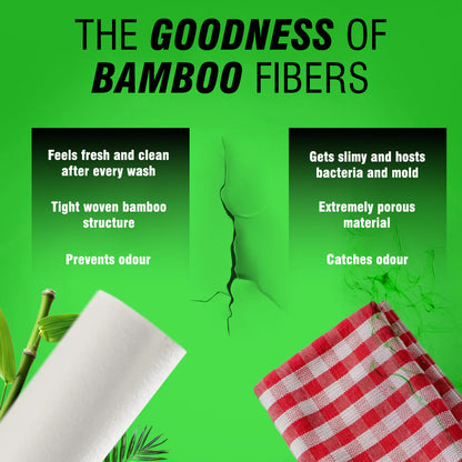 BECO Reusable Bamboo Kitchen Towel 20 Sheets image 2