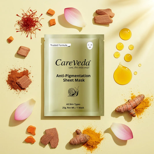 CareVeda Tone and Glow Anti Pigmentation Sheet Mask 25g