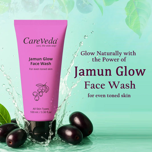 CareVeda Jamun Glow Face Wash 100g