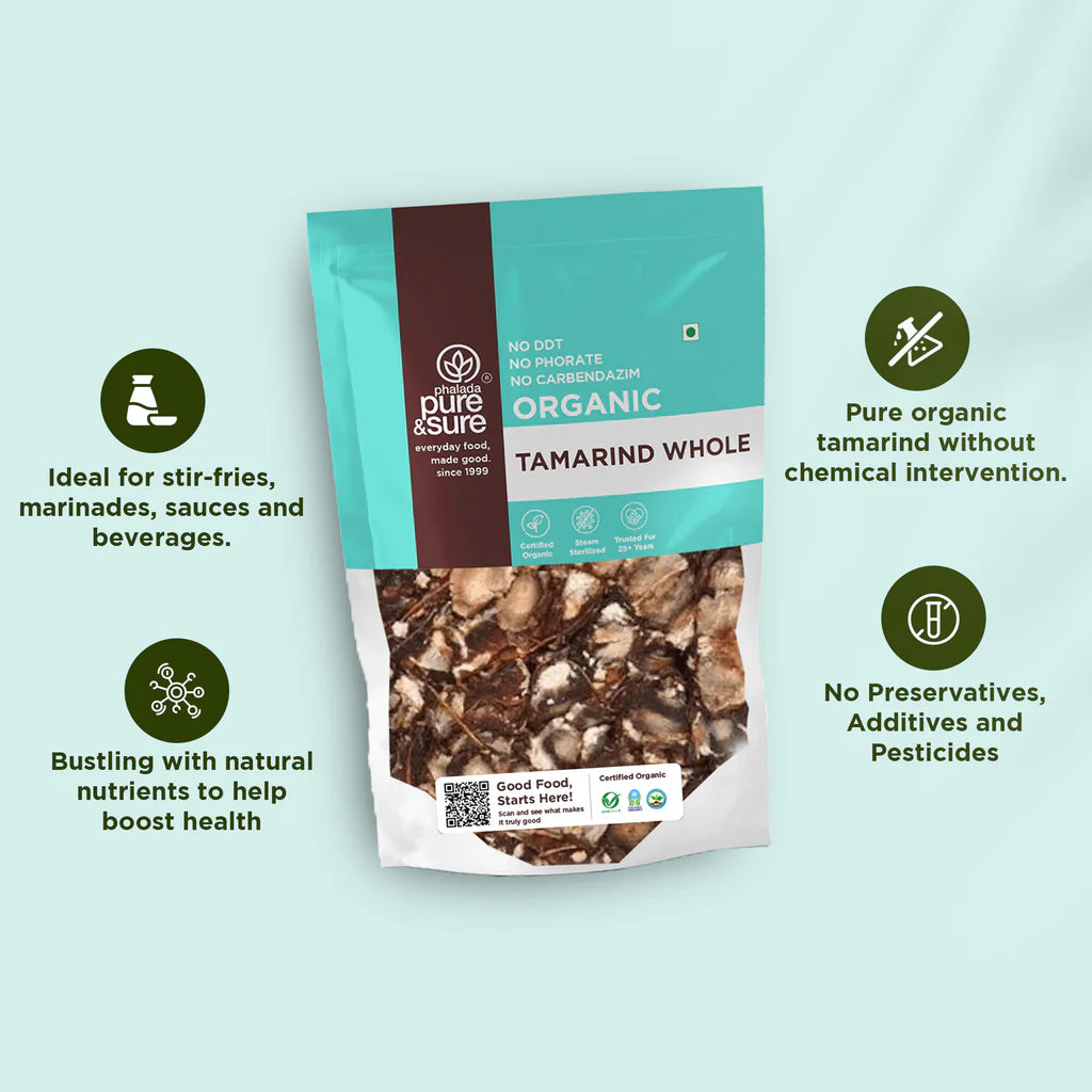 Pure & Sure Organic Tamarind Whole