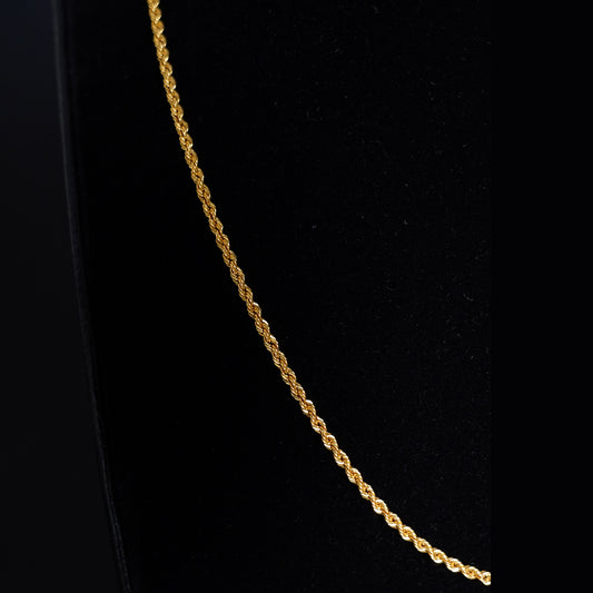 Pure Gold Design Curbs Link Chain 5.63g