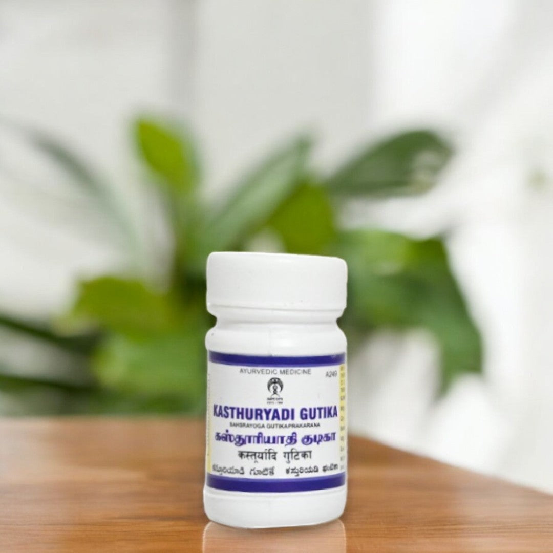 Impcops Ayurveda Kasthuryadi Gutika Tablets 50 g
