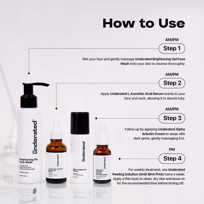 Underated Glow and Dark Spot Control Kit