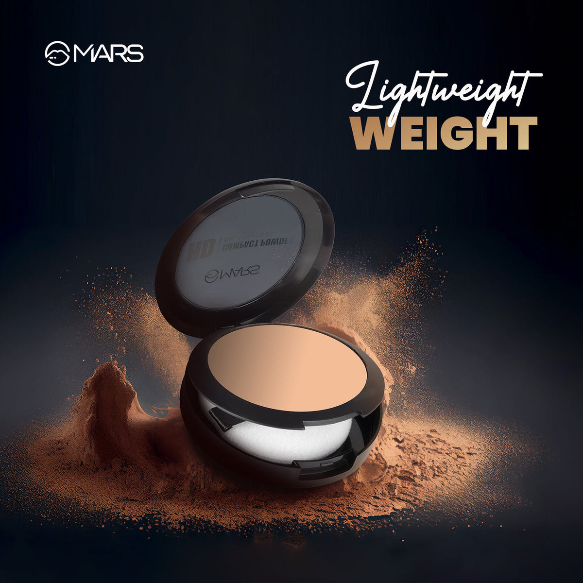 Mars HD Compact Powder  Oil Control