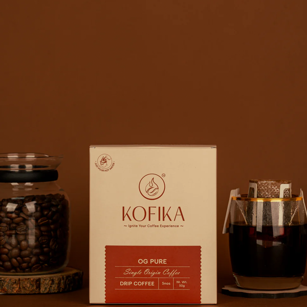 Kofika Hot Brew Coffee - OG Pure Drip Coffee - PUSHMYCART