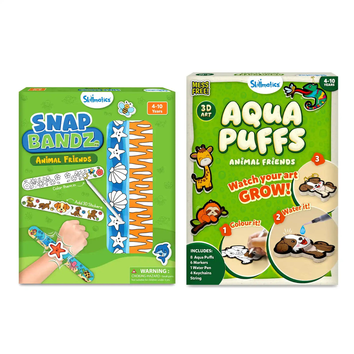 Skillmatics Animal Arts and Crafts Bundle Ages 4 to 10