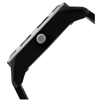 Fastrack Quartz Analog White Dial Plastic Strap Watch for Guys