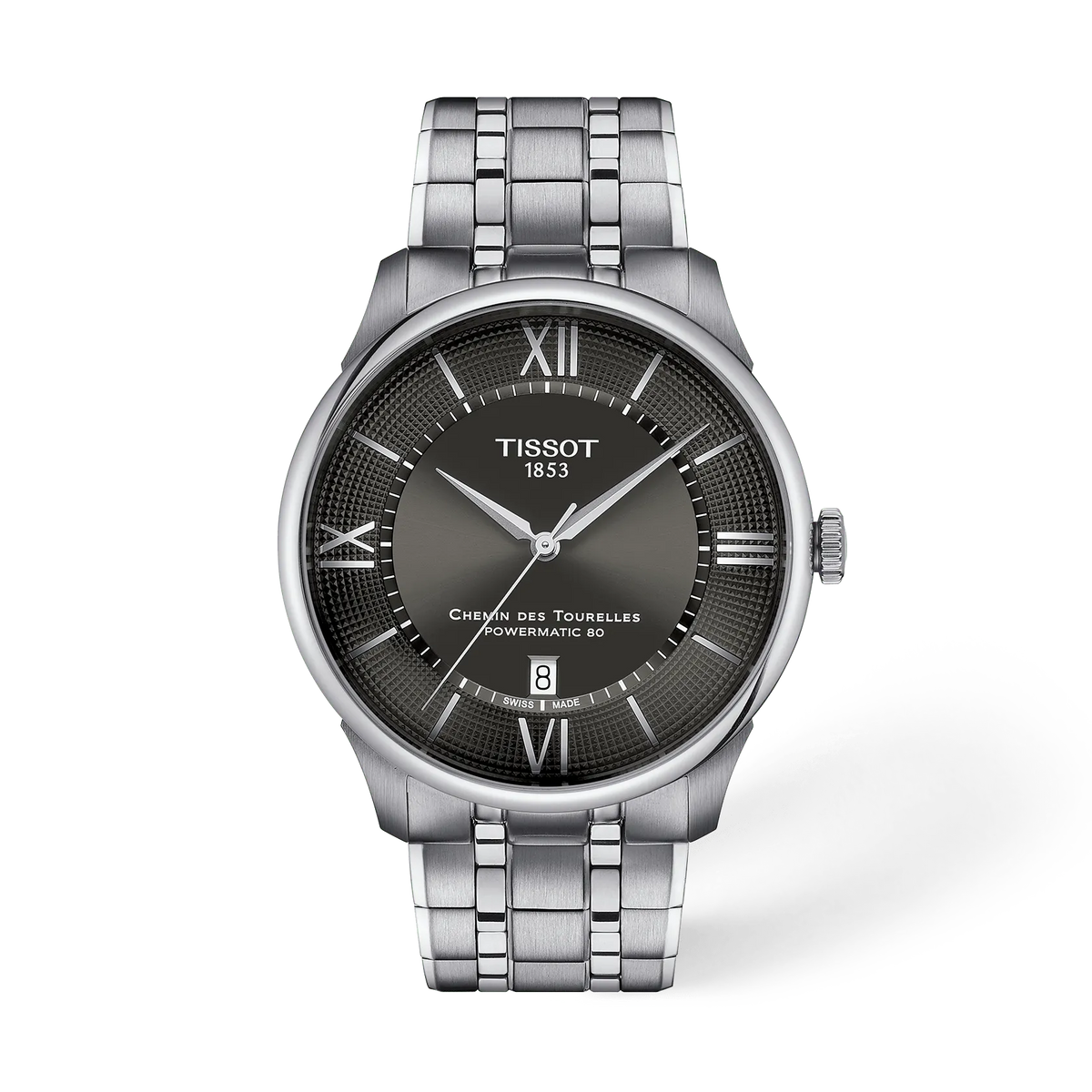 Tissot Chemin Des Tourelles 42mm Gunmetal Grey