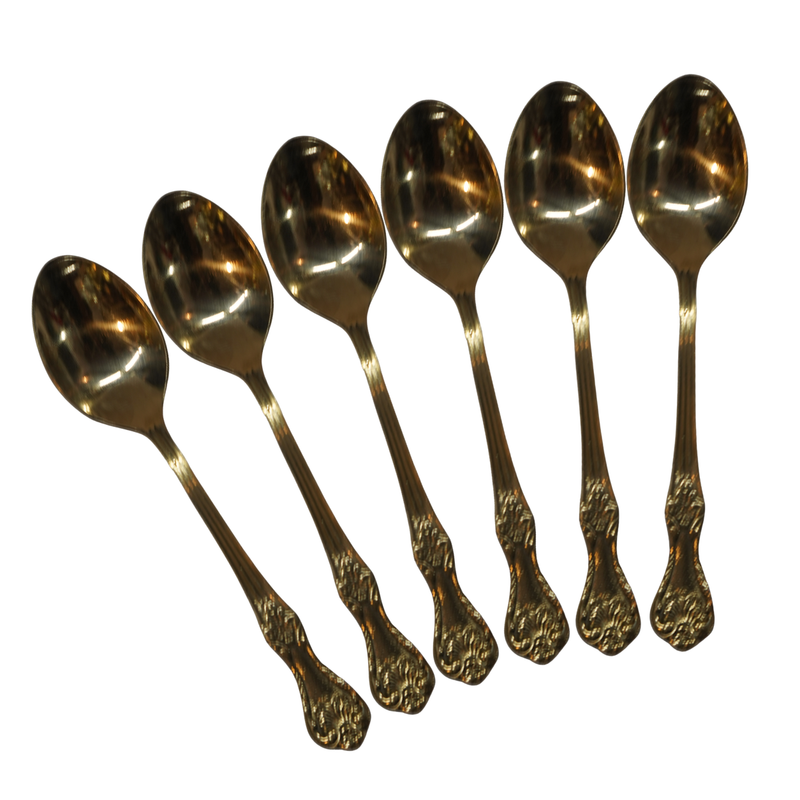 Tableware Brass Spoon 28g Pack of 6