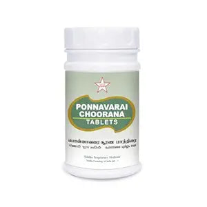 Skm Ayurveda Ponnavarai Choorana Tablets 500 Tabs