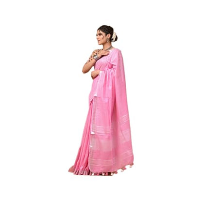 Vasthrlay Handwoven Classic Saree with decorative traditional design