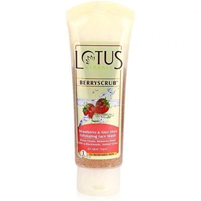 Lotus Herbals Face Wash - Berry Scrub
