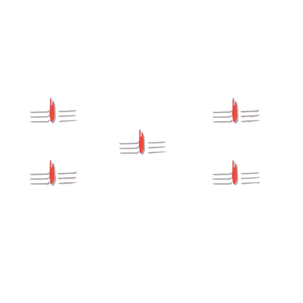 Comet Busters Mahakal White and Red Bindis