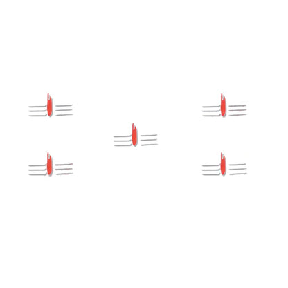 Comet Busters Mahakal White and Red Bindis