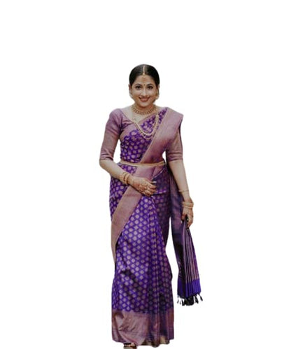 Vasthrlay Classic Banarasi Wedding Saree for festive ethnic occasions