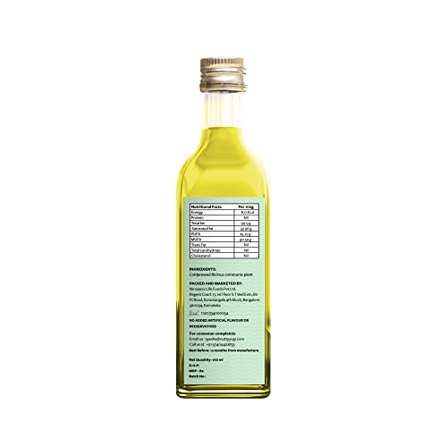 Nutty Yogi Cold pressed Organic Castor Oil 100g