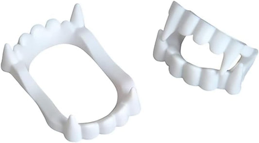 Halloween Vampire Teeth Fangs White Pack of 2 Costume Accessory
